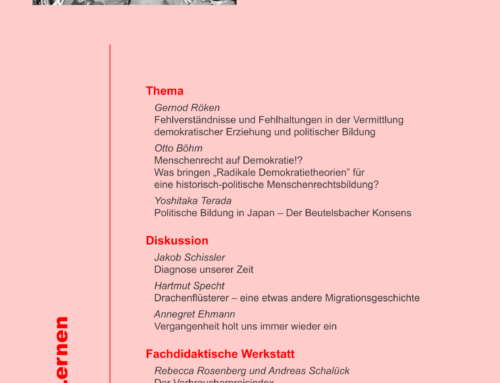 Politisches Lernen 3-4/2021