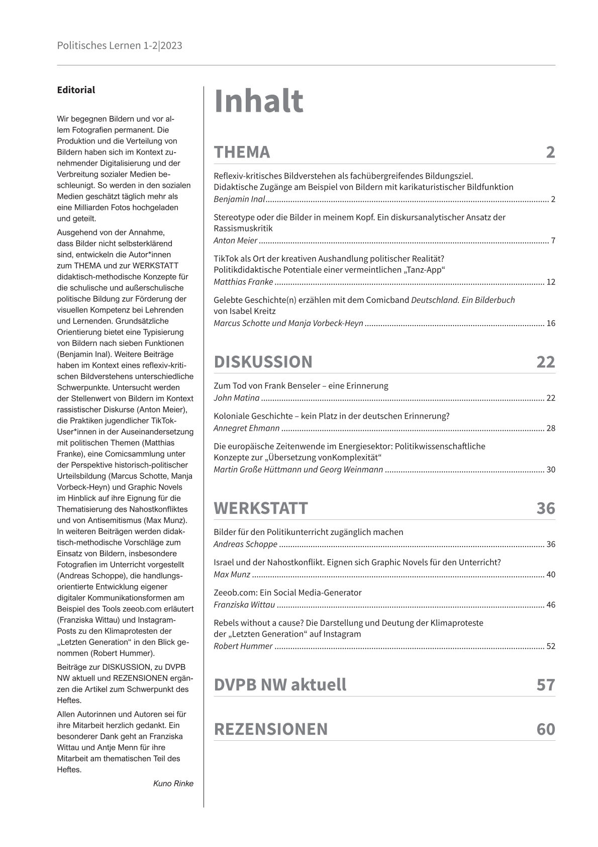 PL_2023_1-2_Permanenz_der_Bilder_2-1 Inhaltsverzeichnis