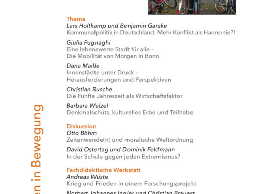 Politisches Lernen 3-4/2023