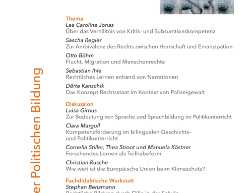 Politisches Lernen 3-4/2024